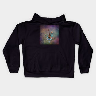 Wonderful violin with tentacle Kids Hoodie